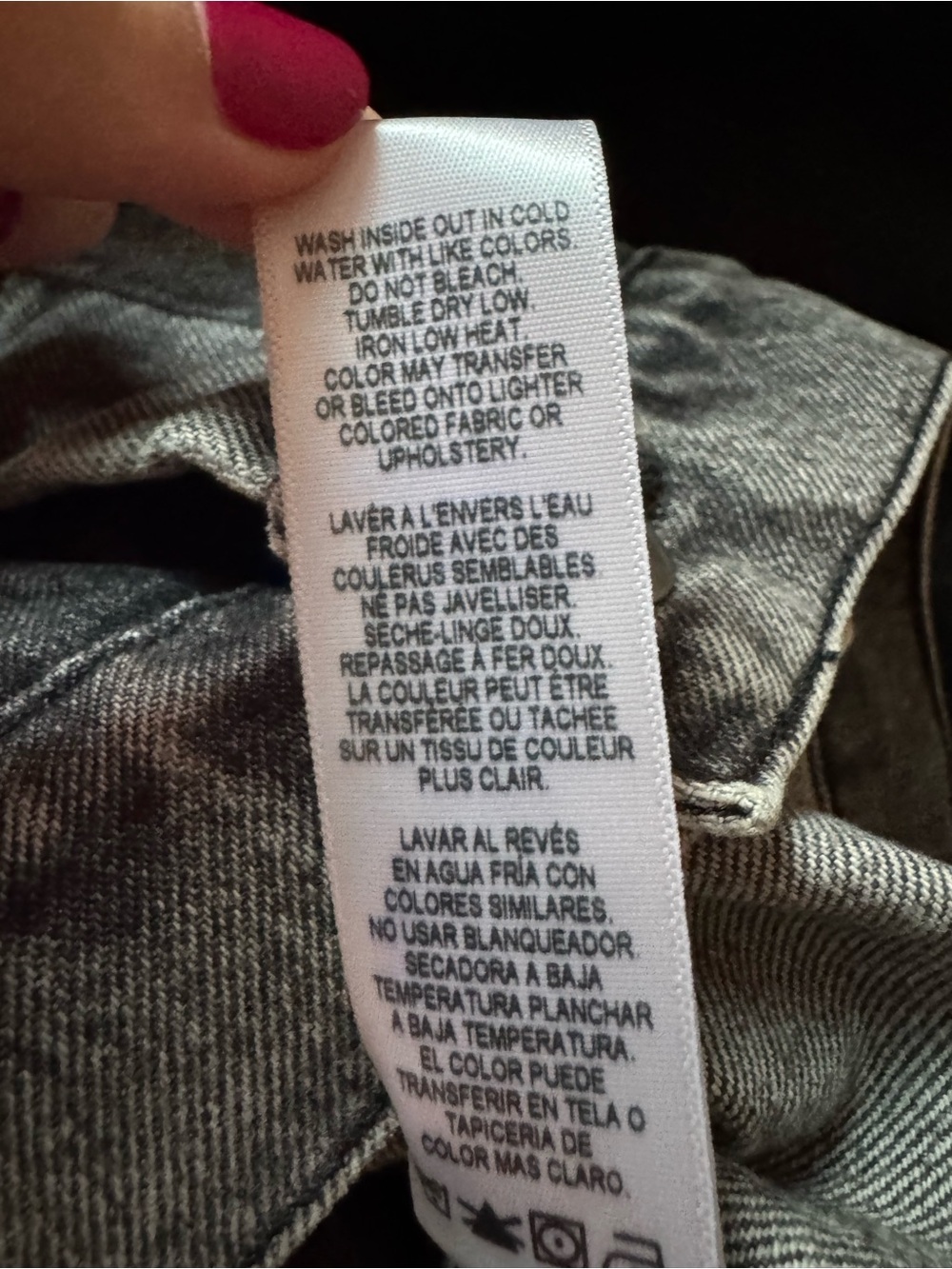 FRAME Fashion Patchwork Jean Jacket - Picture 11 of 11